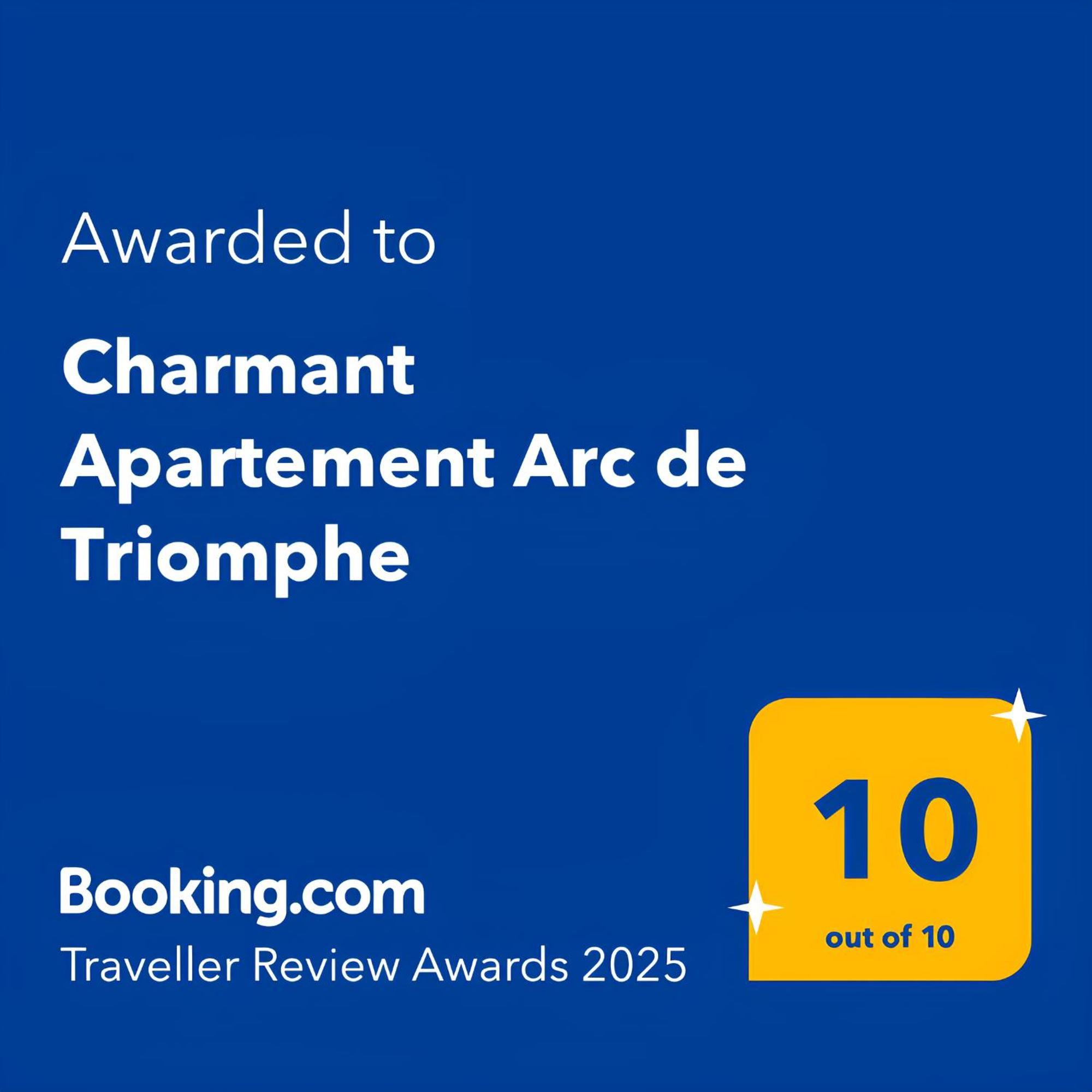 Charmant Appartement Arc De Triomphe Free Netflix Paryż Zewnętrze zdjęcie